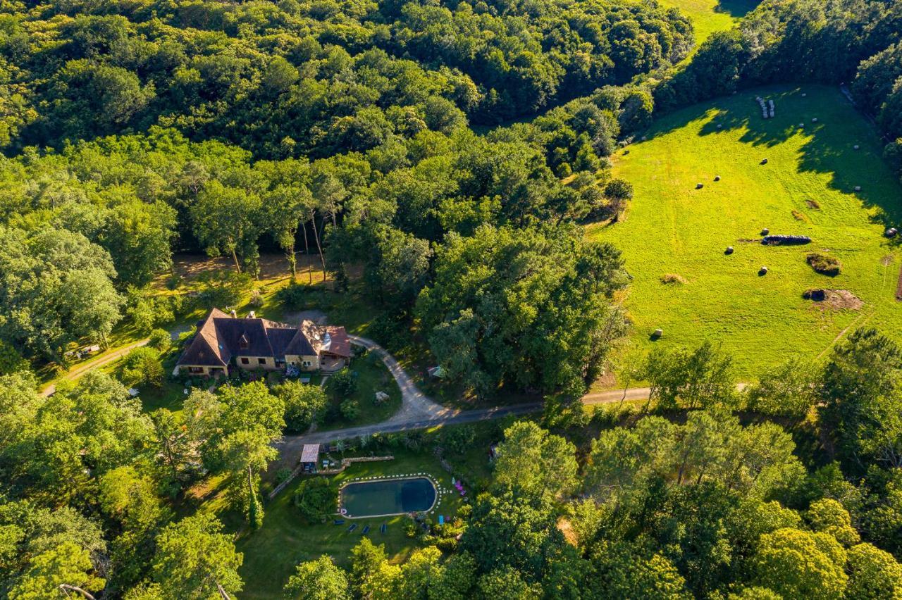 Maison De Charme, Piscine Naturelle Dordogne Perigord Prats-du-Périgord 外观 照片